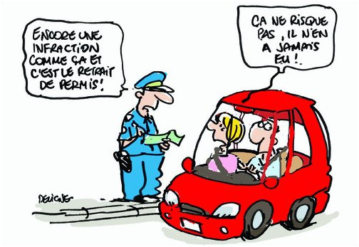 permis provisoire decheance